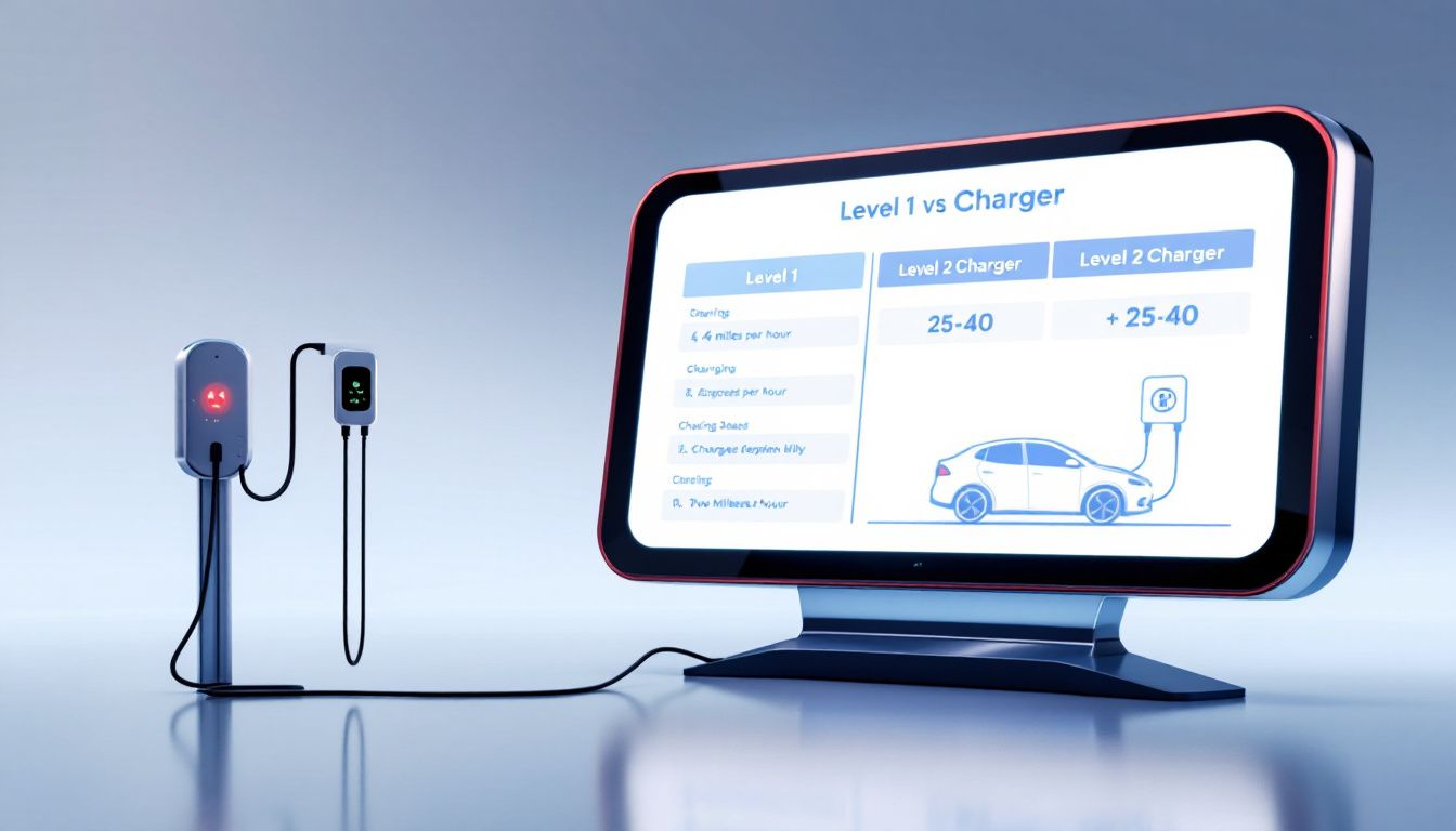 An overview of level 2 EV chargers and their benefits.